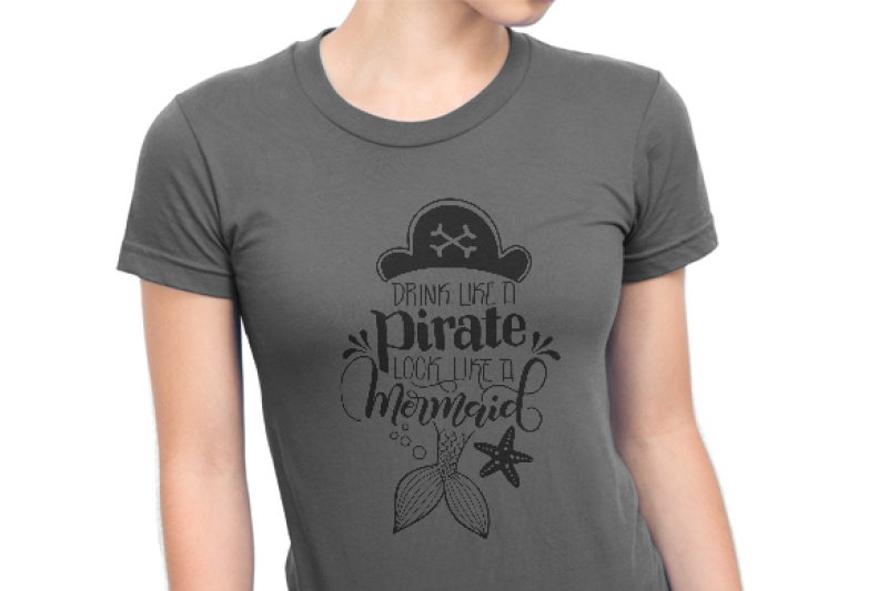 drink-like-a-pirate-look-like-a-mermaid-svg-pdf-dxf-hand-drawn-lettered-cut-file-graphic-overlay