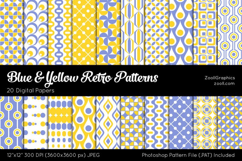 blue-and-yellow-retro-digital-papers
