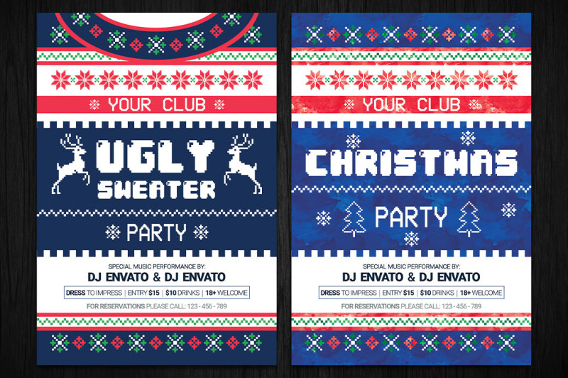 ugly-sweater-christmas-party-flyer-and-poster