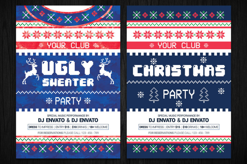 ugly-sweater-christmas-party-flyer-and-poster