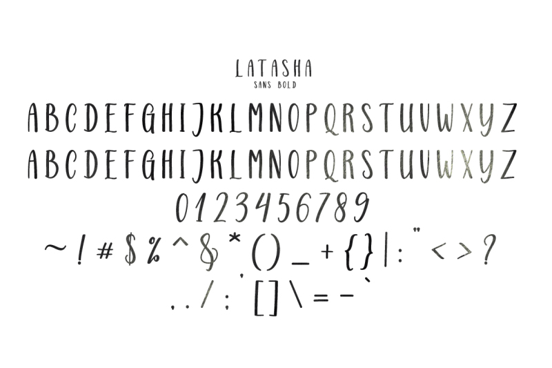latasha-font-family-6-font