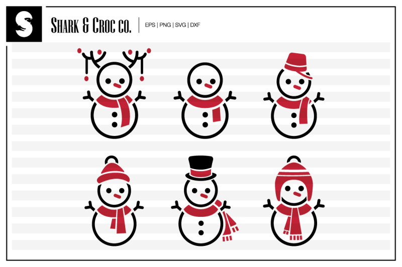 festive-snowman-cut-files
