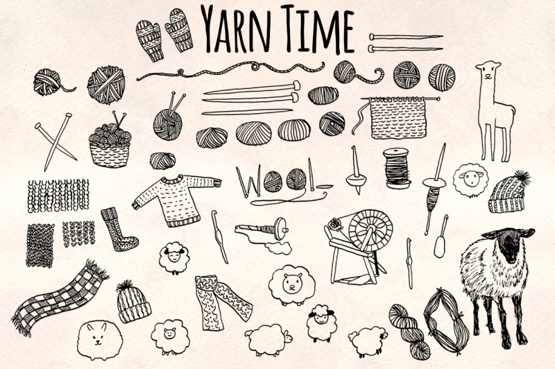 50-knitting-and-yarn-craft-graphics