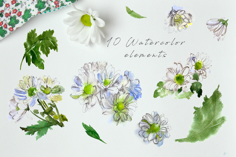 garden-flowers-watercolor-elements