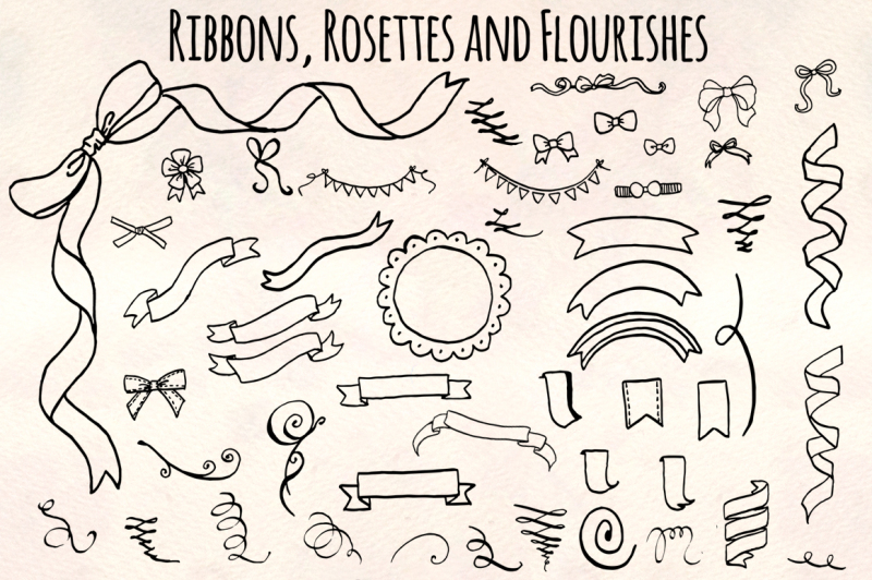 ribbons-rosettes-flourishes-bundle