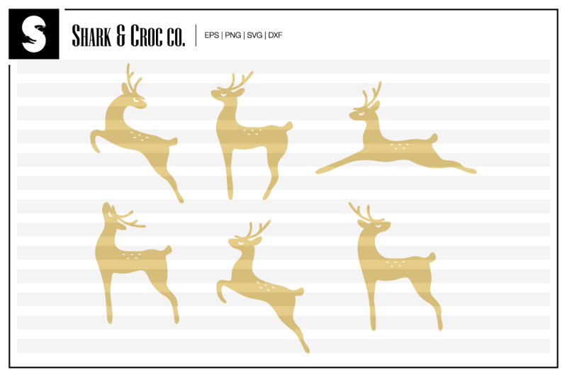 graceful-deer-cut-files