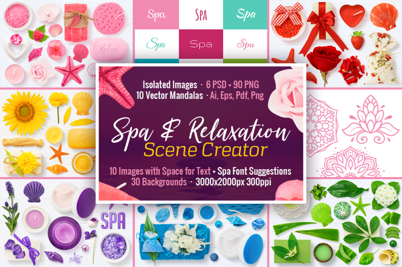 spa-and-relaxation-scene-creator
