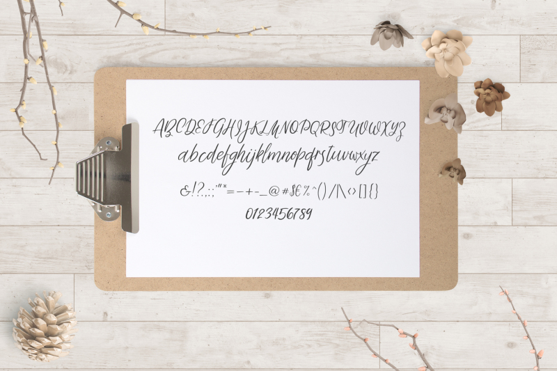 poplava-handwritten-font