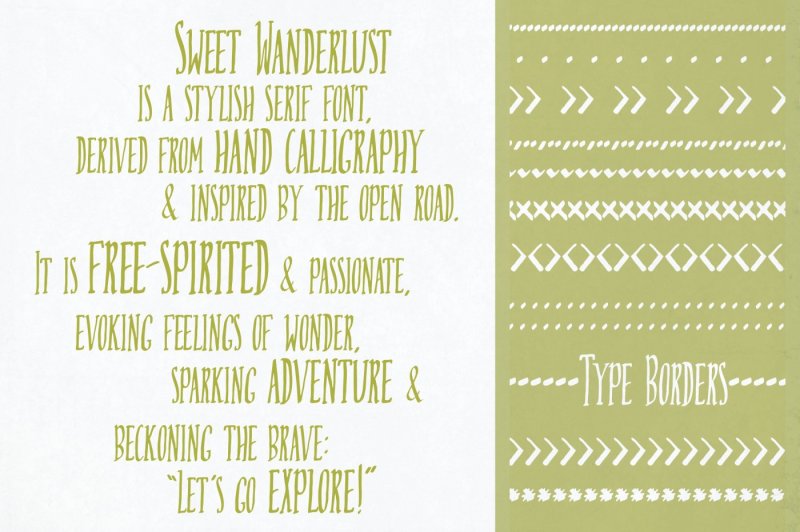 sweet-wanderlust-font