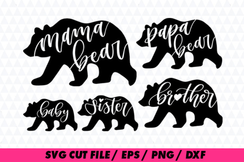 Free Free Family Bear Svg Free 676 SVG PNG EPS DXF File