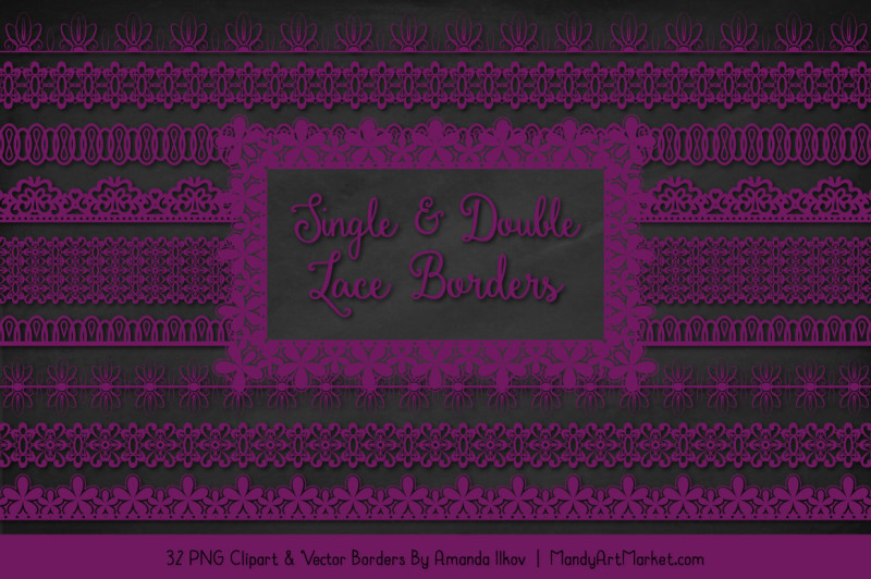 mixed-lace-clipart-borders-in-plum