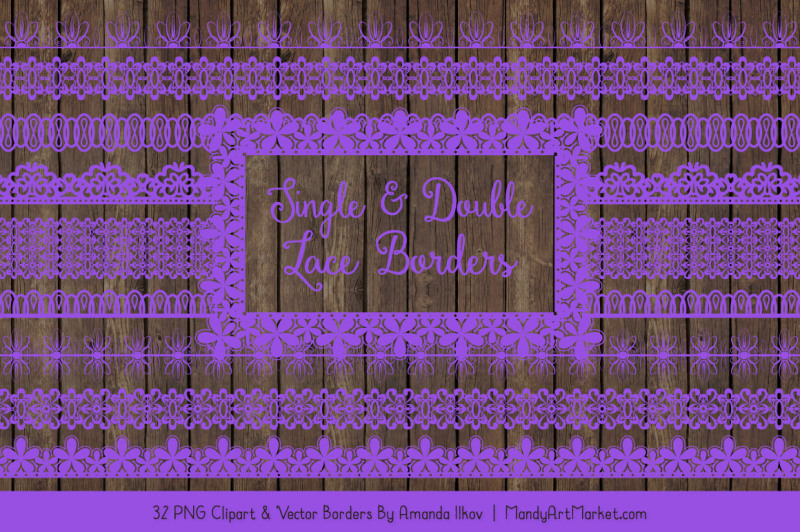 mixed-lace-clipart-borders-in-purple