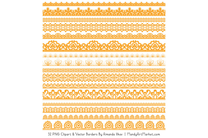 mixed-lace-clipart-borders-in-sunshine