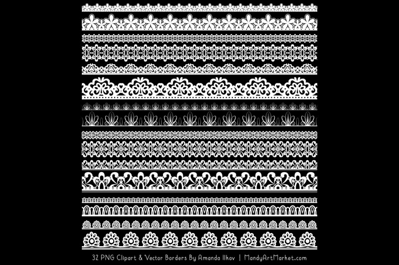 mixed-lace-clipart-borders-in-white