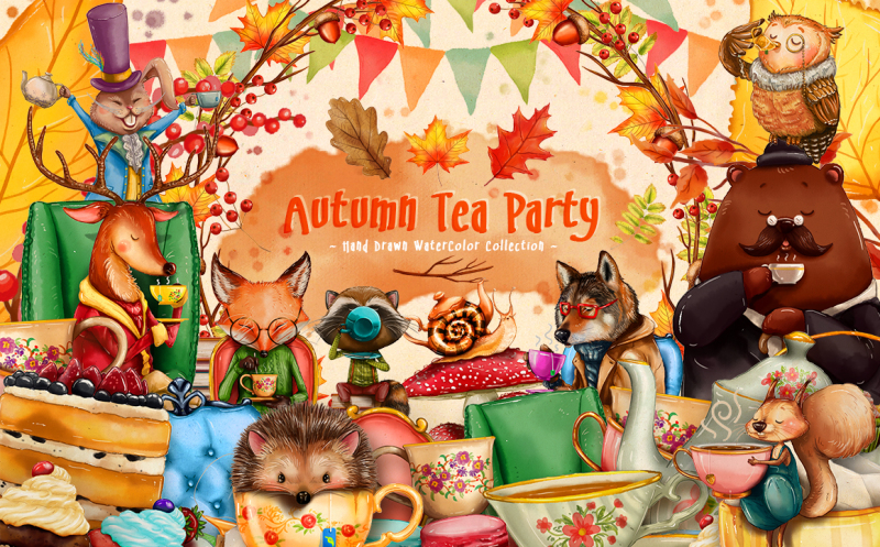 autumn-tea-party