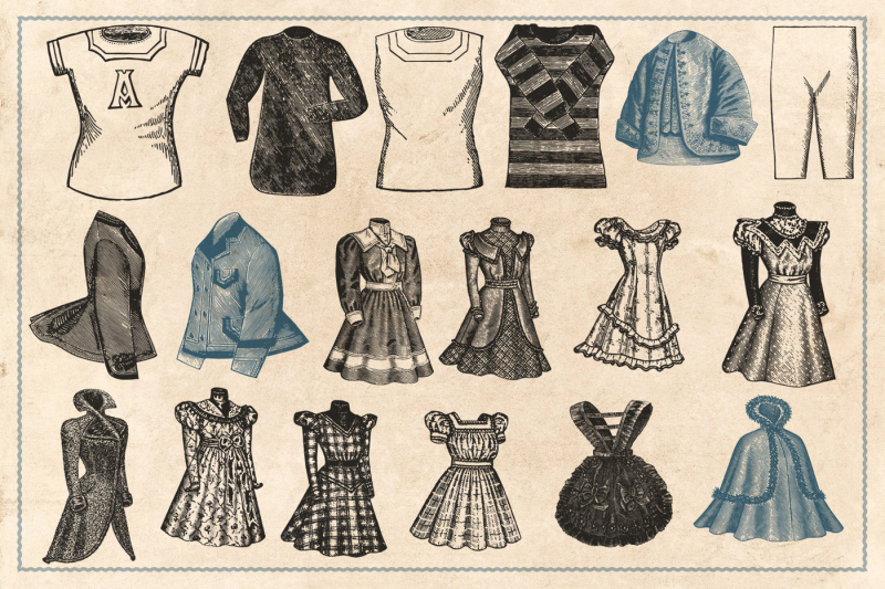 200-vintage-fashion-illustrations