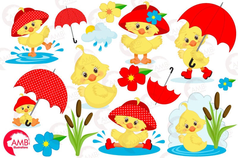 rainy-day-ducks-graphic-illustration-clipart-pack-amb-1823