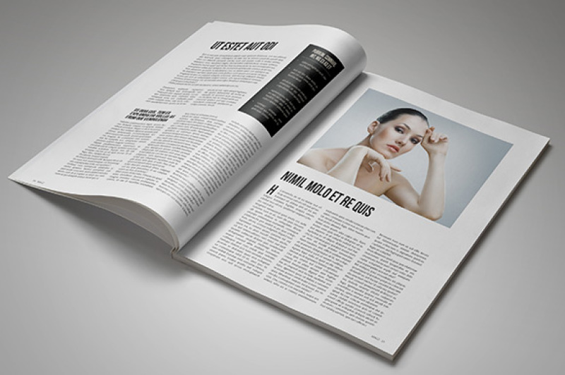 Multipurpose InDesign Magazine Template By rudiSasori ...