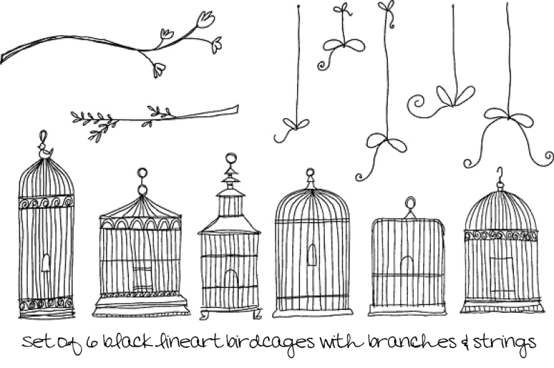 doodle-birdcages-clipart