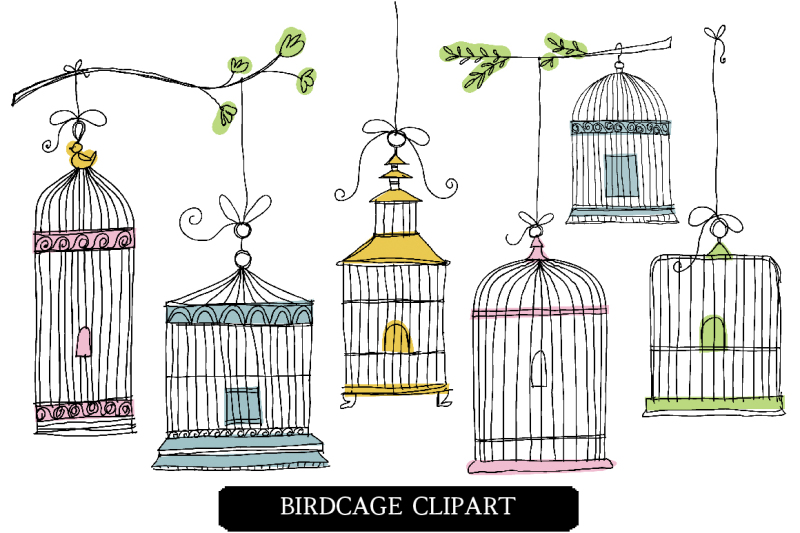 doodle-birdcages-clipart