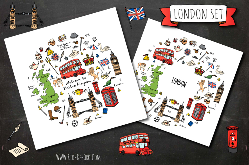 63-london-color-hand-drawn-symbols