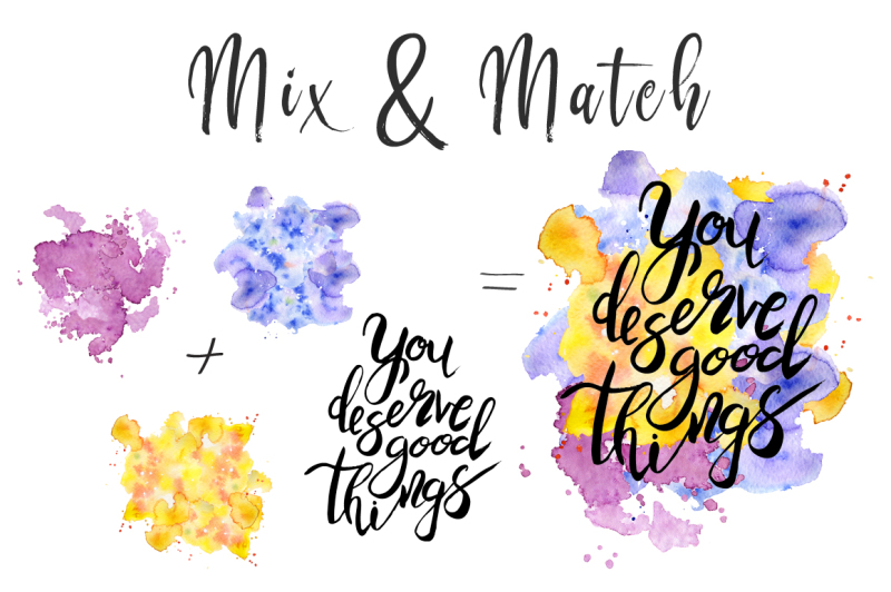 hand-drawn-watercolor-inspirational-quotes-diy-pack-vector-letterings
