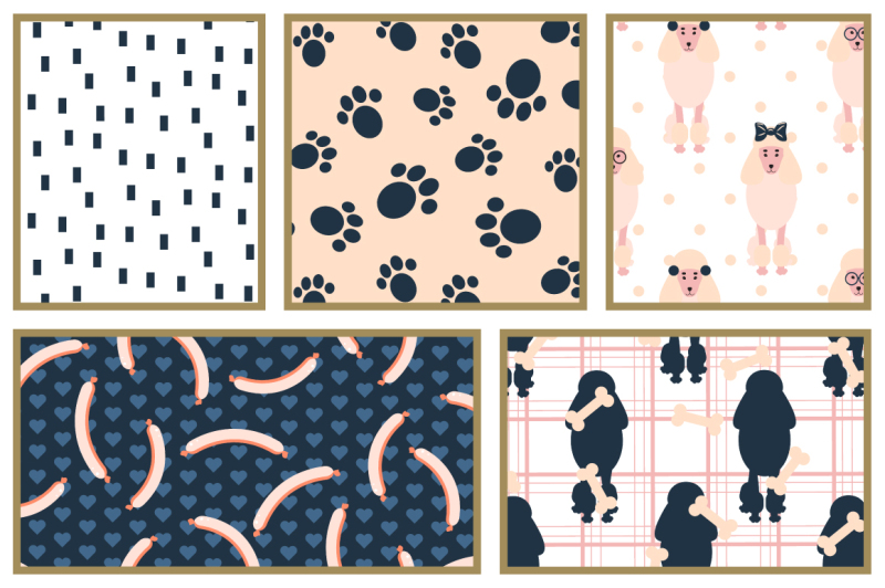 mischievous-dogs-seamless-patterns