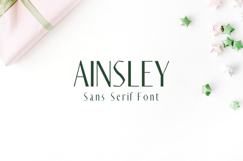 ainsley-sans-serif-font