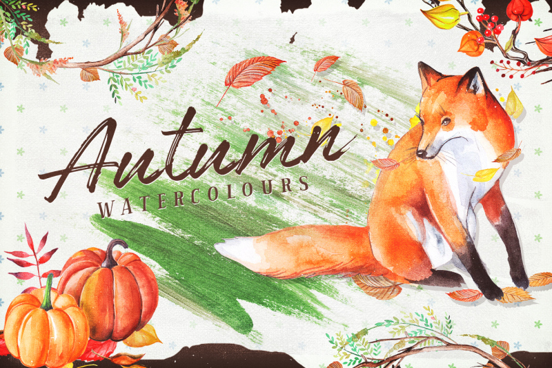 autumn-watercolour-wreaths-and-clipart