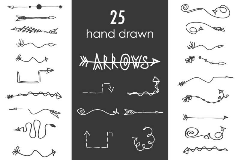 doodle-hand-drawn-arrows