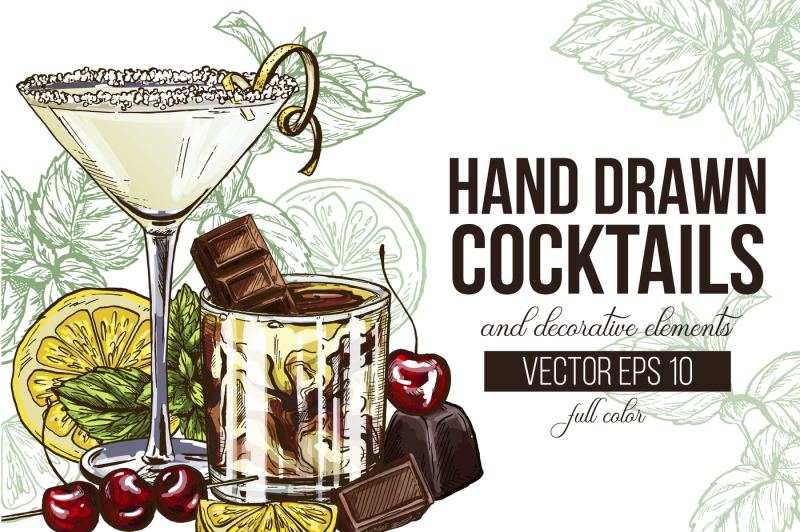 cocktails-vector-collection