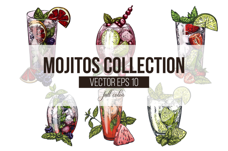 cocktails-vector-collection