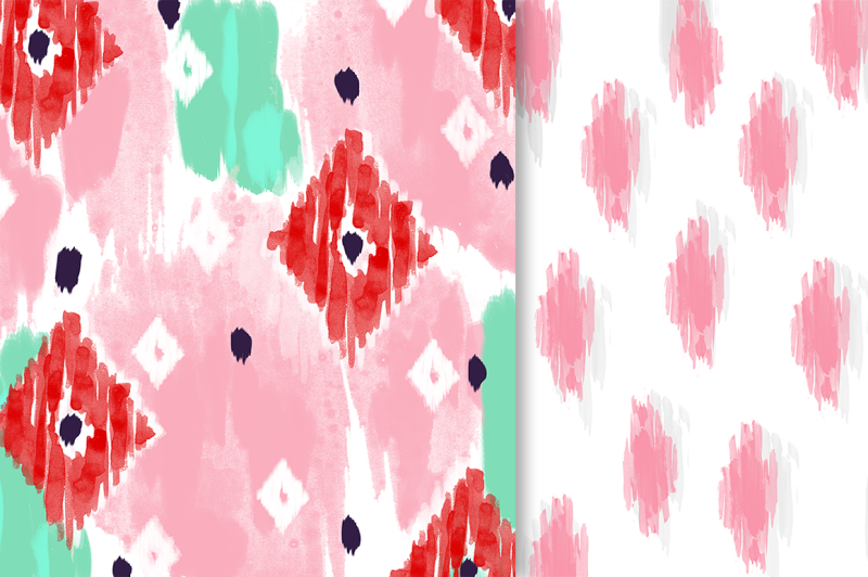 watercolor-ikat-patterns-and-brushes