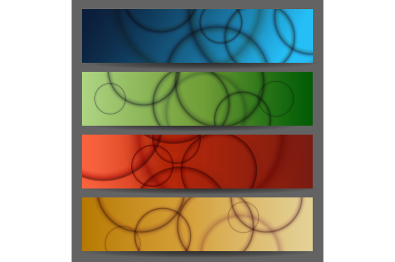 abstract-colorful-banner-set