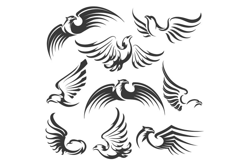 eagle-emblem-set