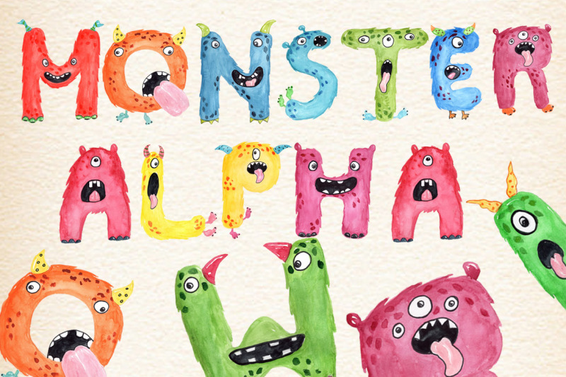 monster-kids-alphabet-clipart