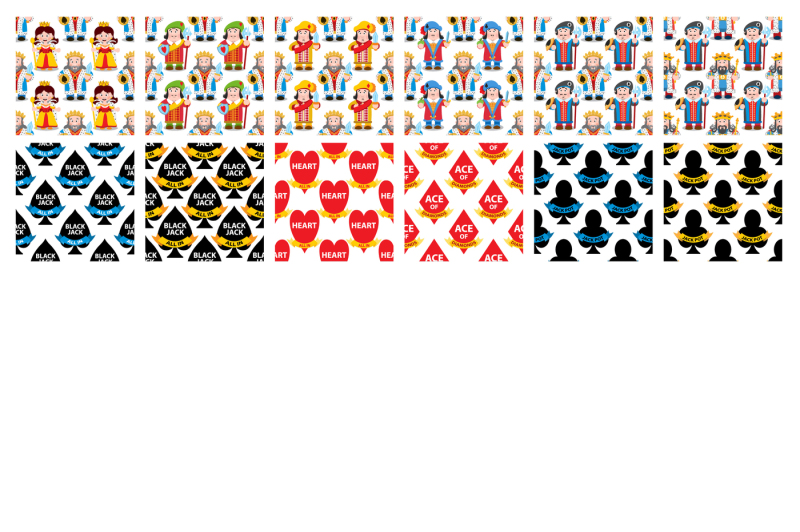 card-characters-and-patterns
