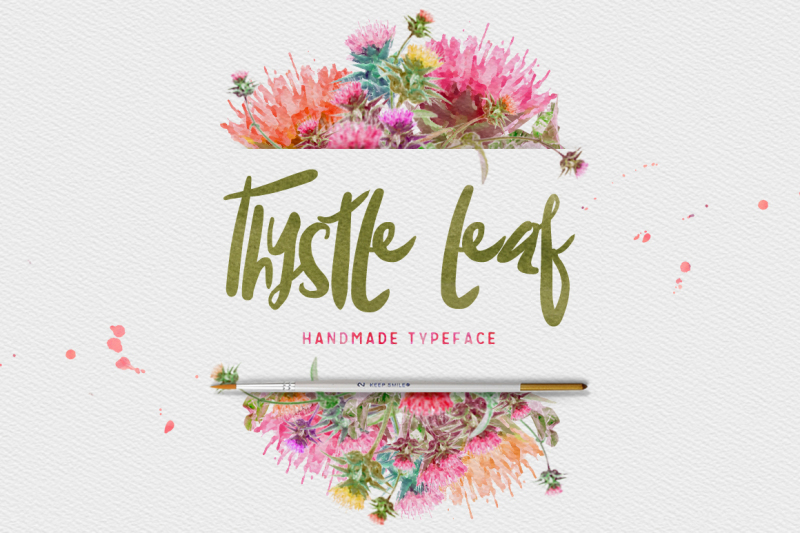 thystle-leaf-typeface
