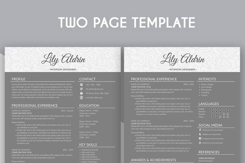 resume-template-lily-aldrin-dark