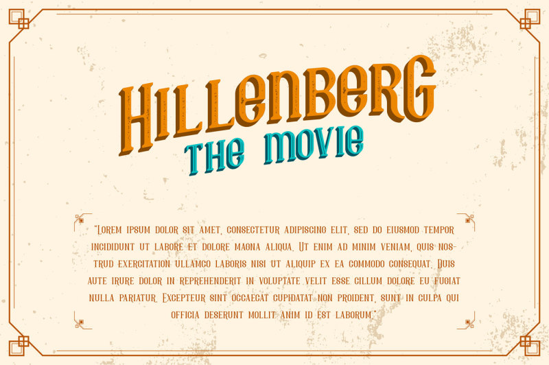 hillenberg-vintage-layered-typeface