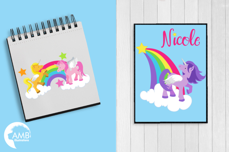 magical-unicorns-clipart-graphics-illustrations-amb-160