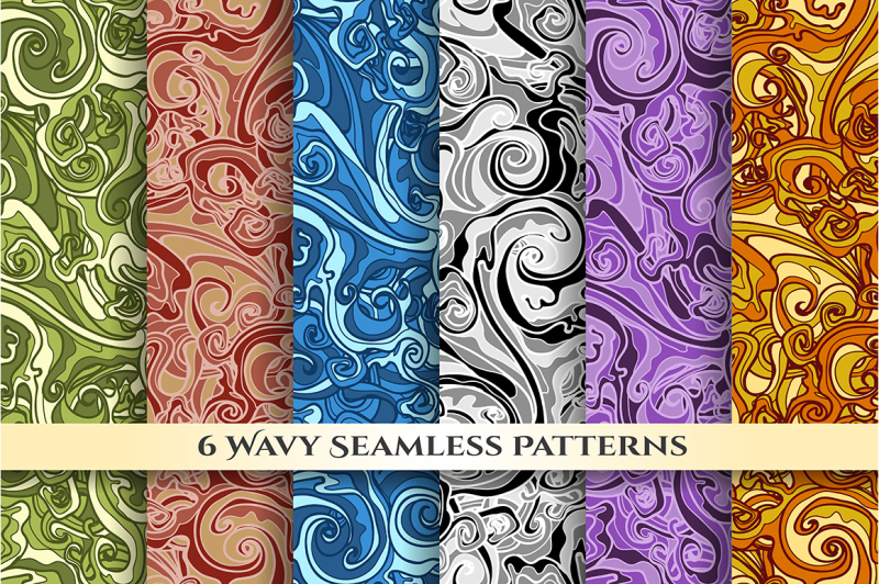wavy-seamless-pattern-set