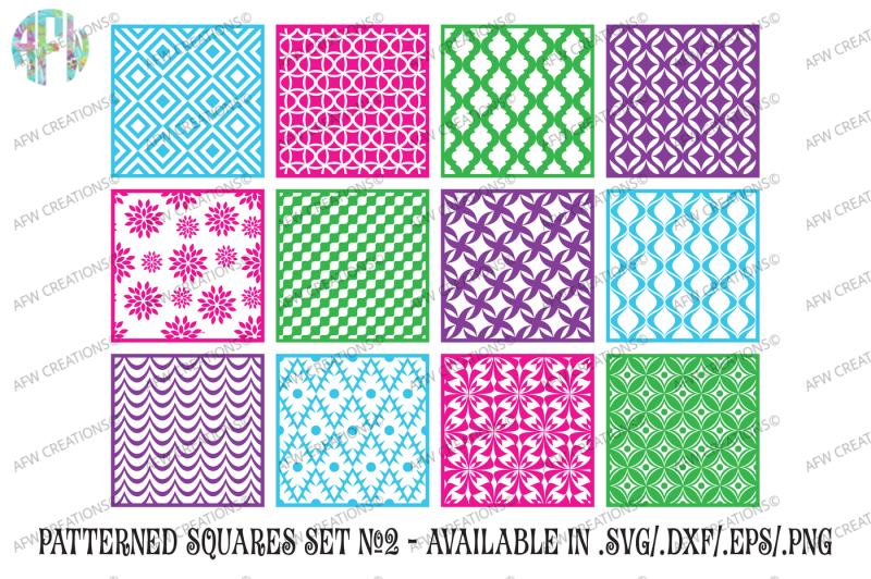 pattern-squares-set-2-svg-dxf-eps-cut-files