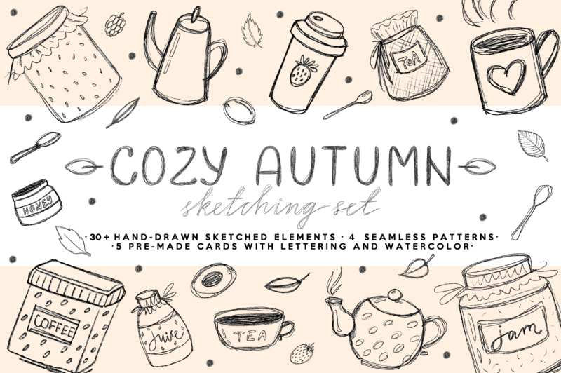 cozy-autumn-handsketched-set