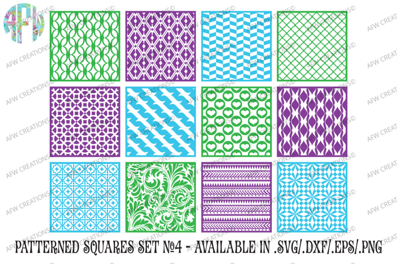 pattern-squares-set-4-svg-dxf-eps-cut-files