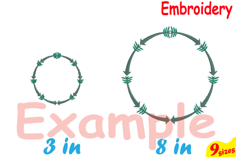 chain-and-arrow-circle-designs-for-embroidery-machine-instant-download-commercial-use-digital-file-4x4-5x7-hoop-icon-symbol-sign-strings-67b