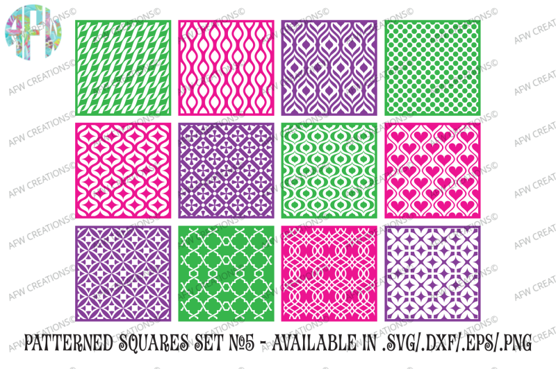 pattern-squares-set-5-svg-dxf-eps-cut-files