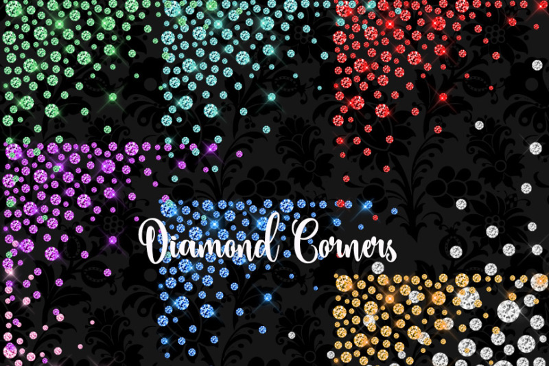diamond-corners-clipart