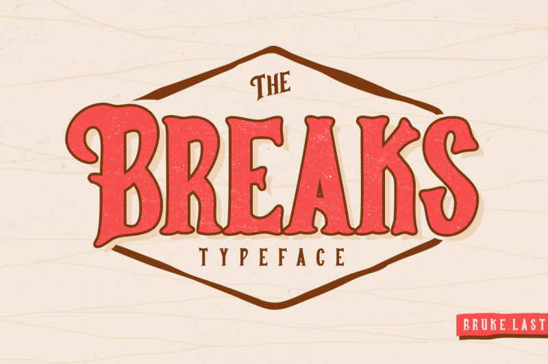 breaks-typeface