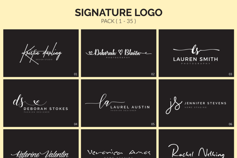 70-signature-logo-bundle